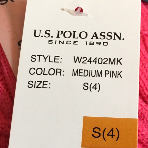 U.S. Polo ASSN Girl button down sweater size 4T. - Picture 5 of 5